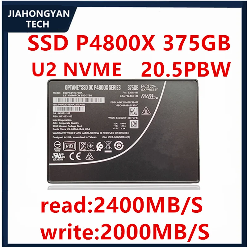  Ǫ P4800X 375G 750G U.2  ָ Ʈ ̺  SSD